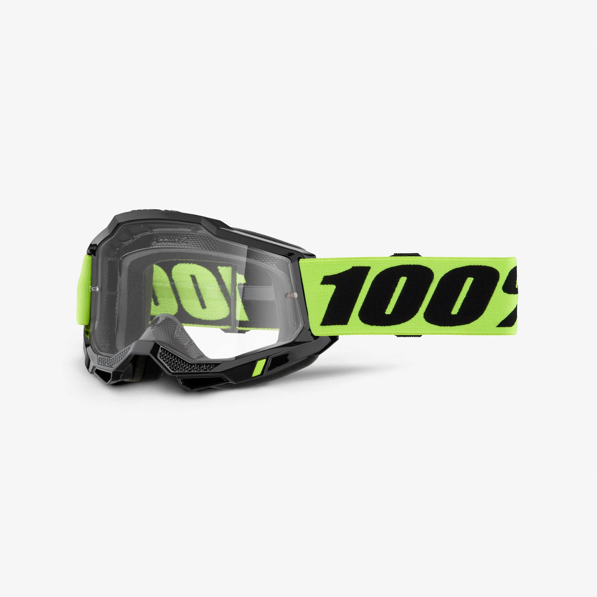 100% ACCURI 2 Brille in Gelb mit klarer Scheibe
