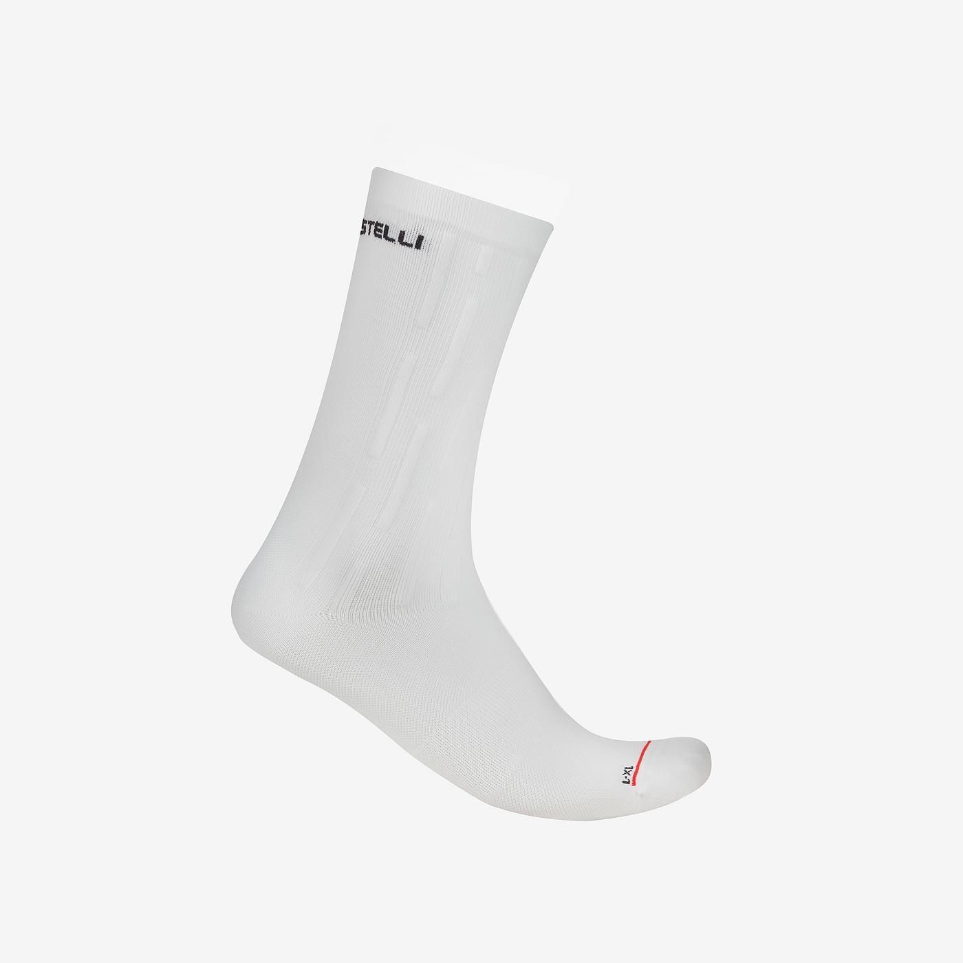 Socken CASTELLI AERO RACE PRO 20 Weiß – Probikeshop
