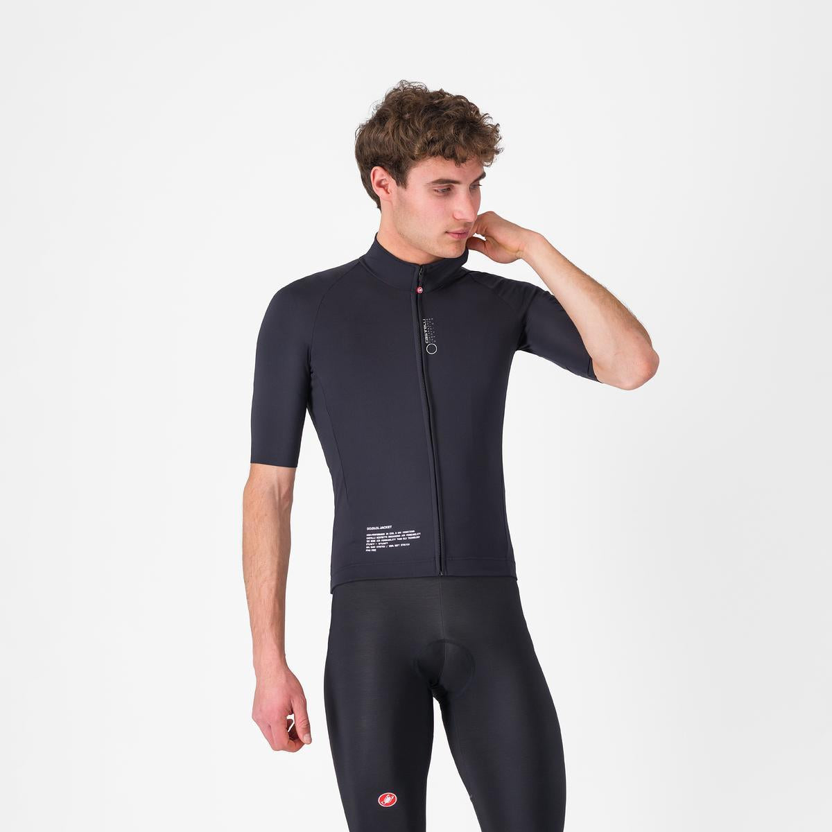 Veste CASTELLI DO.DI.CI. Manches Courtes Noir