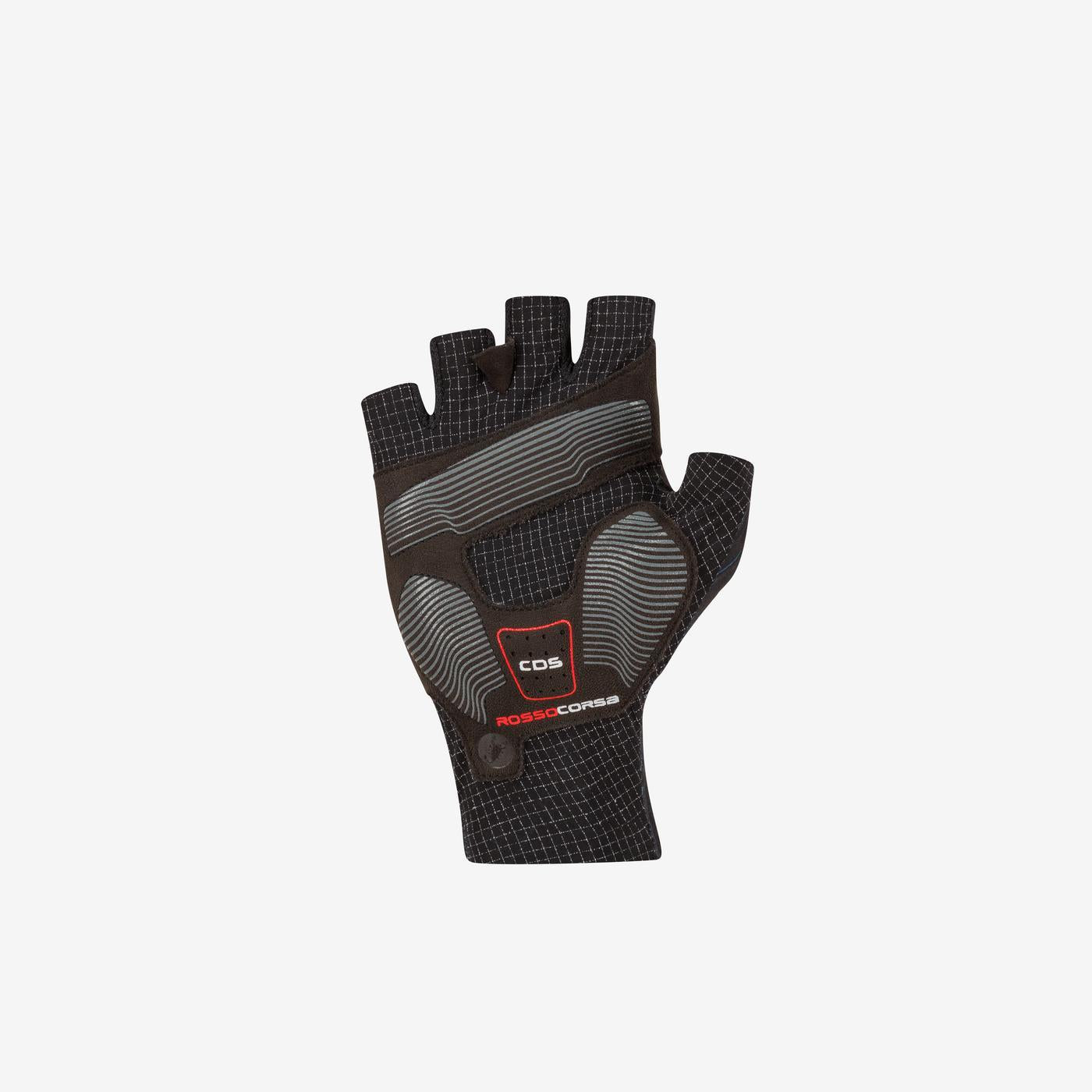 Gants Courts CASTELLI ROSSO CORSA PRO Noir