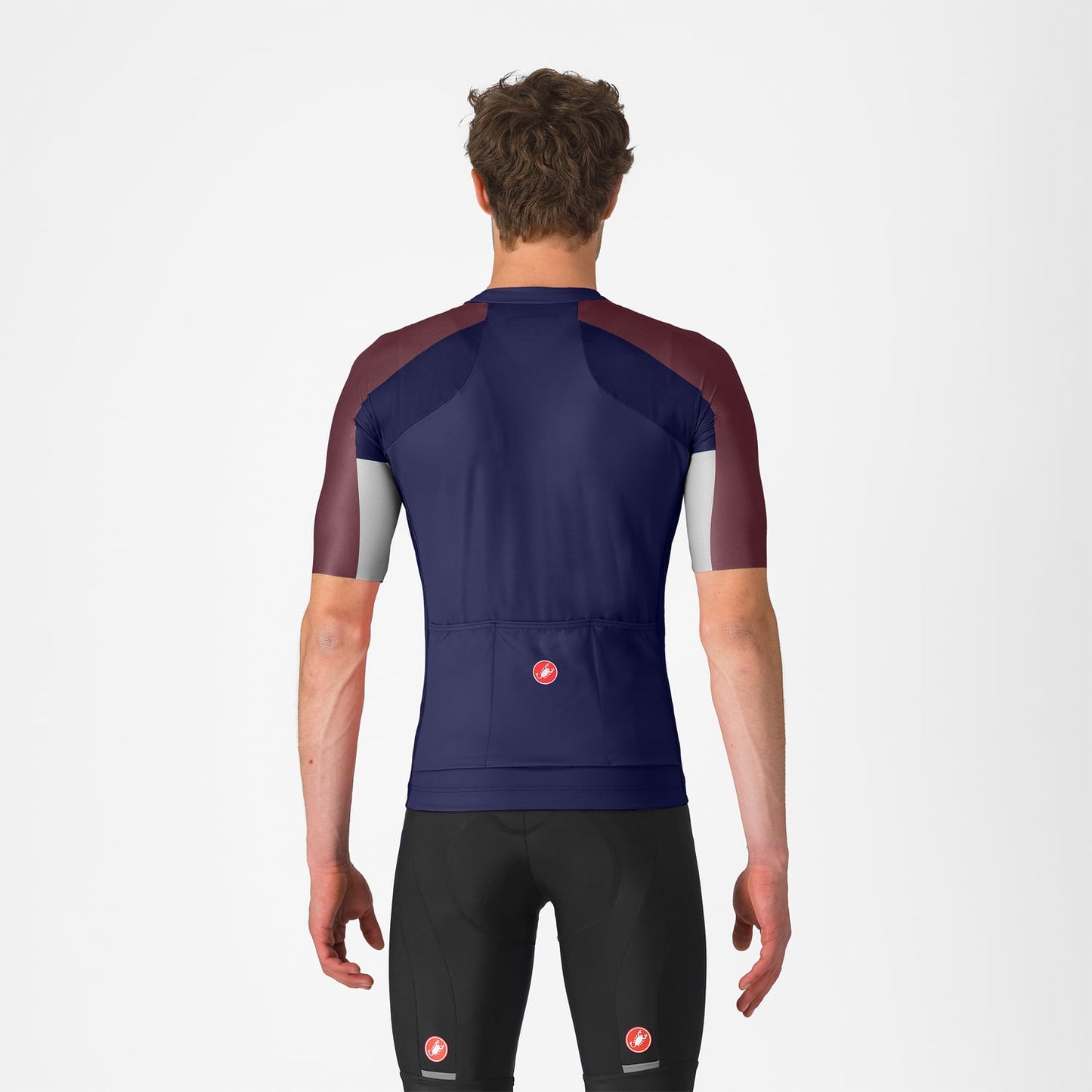 Maillot CASTELLI ENTRATA 6 Manches Courtes Bleu