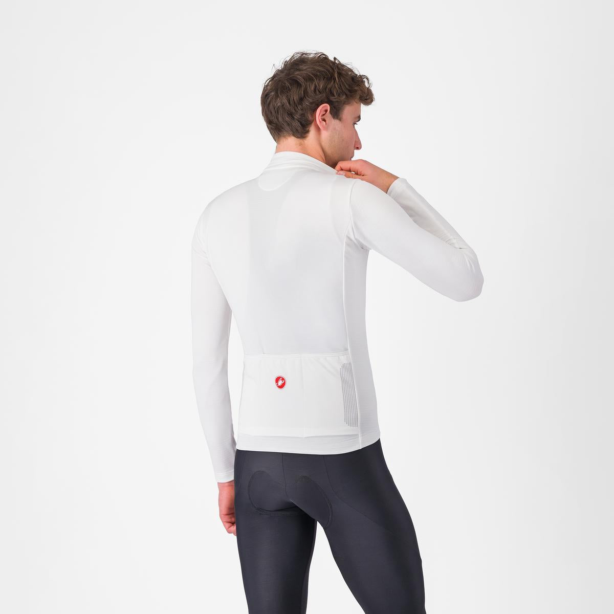 Maillot CASTELLI PURO 4 Manches Longues Ivoire