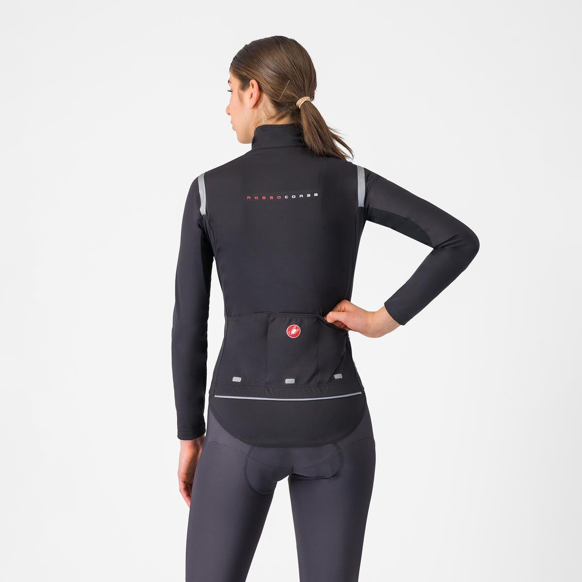 Veste CASTELLI PERFETTO RoS 3 Femme Noir/Noir Reflex