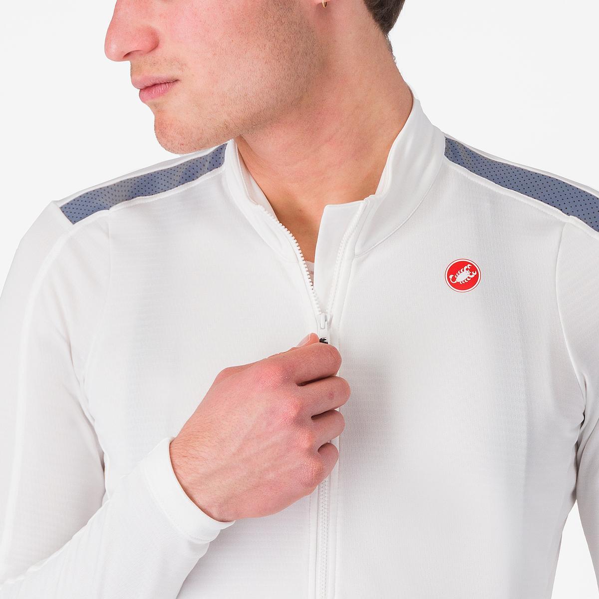 Maillot CASTELLI PURO 4 Manches Longues Ivoire