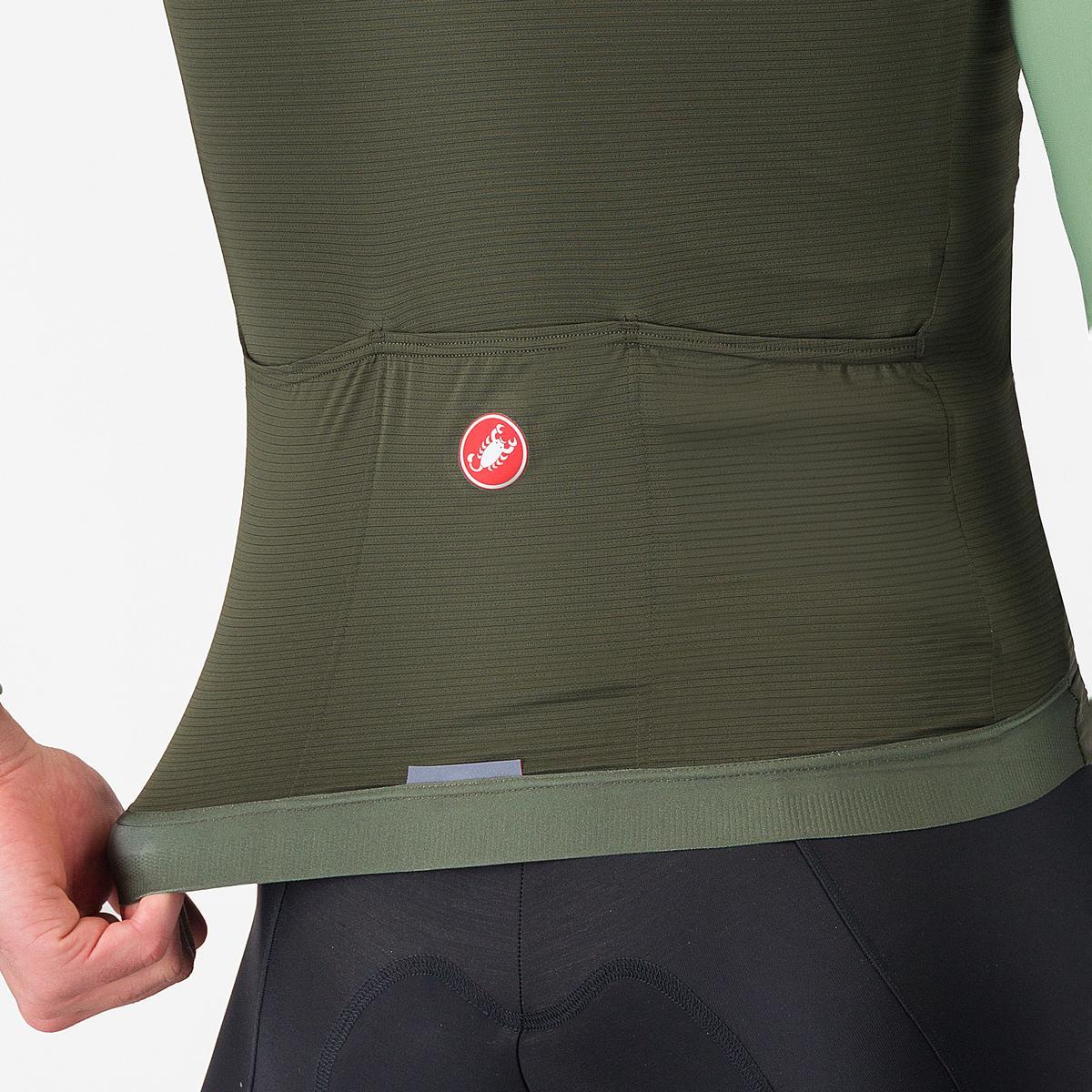 CASTELLI ESPRESSO Ärmellose Jacke Grün