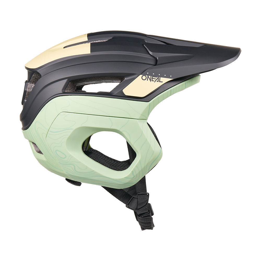 Casque VTT O'NEAL TRAPPER EVO TOPO Noir/Sand/Mint