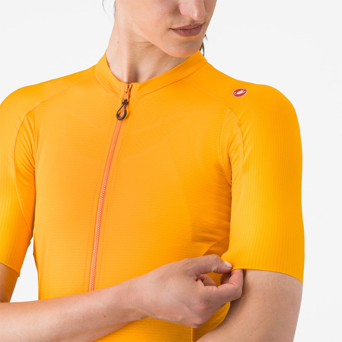 CASTELLI ESPRESSO Damen Trikot Kurzarm Orange
