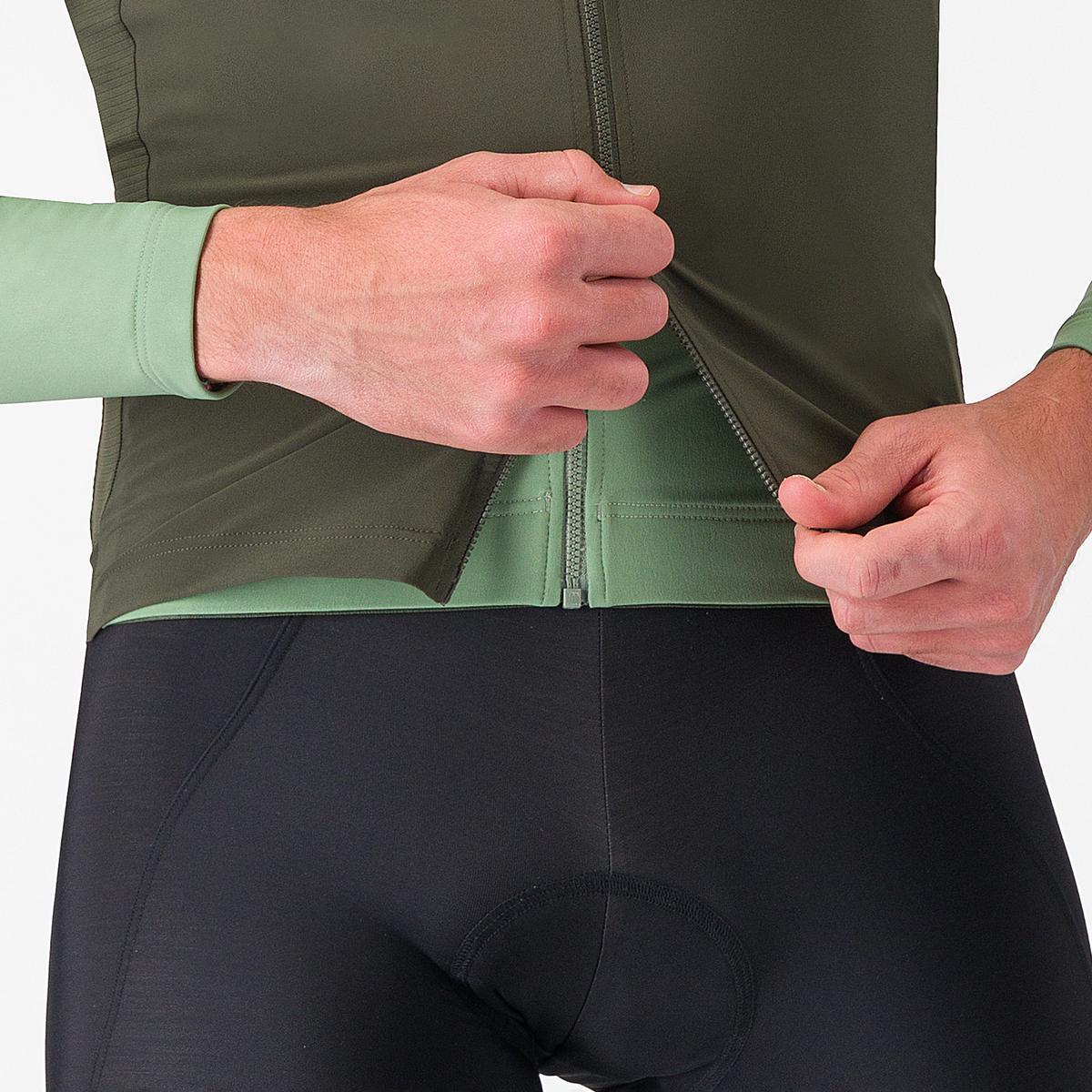 CASTELLI ESPRESSO Ärmellose Jacke Grün