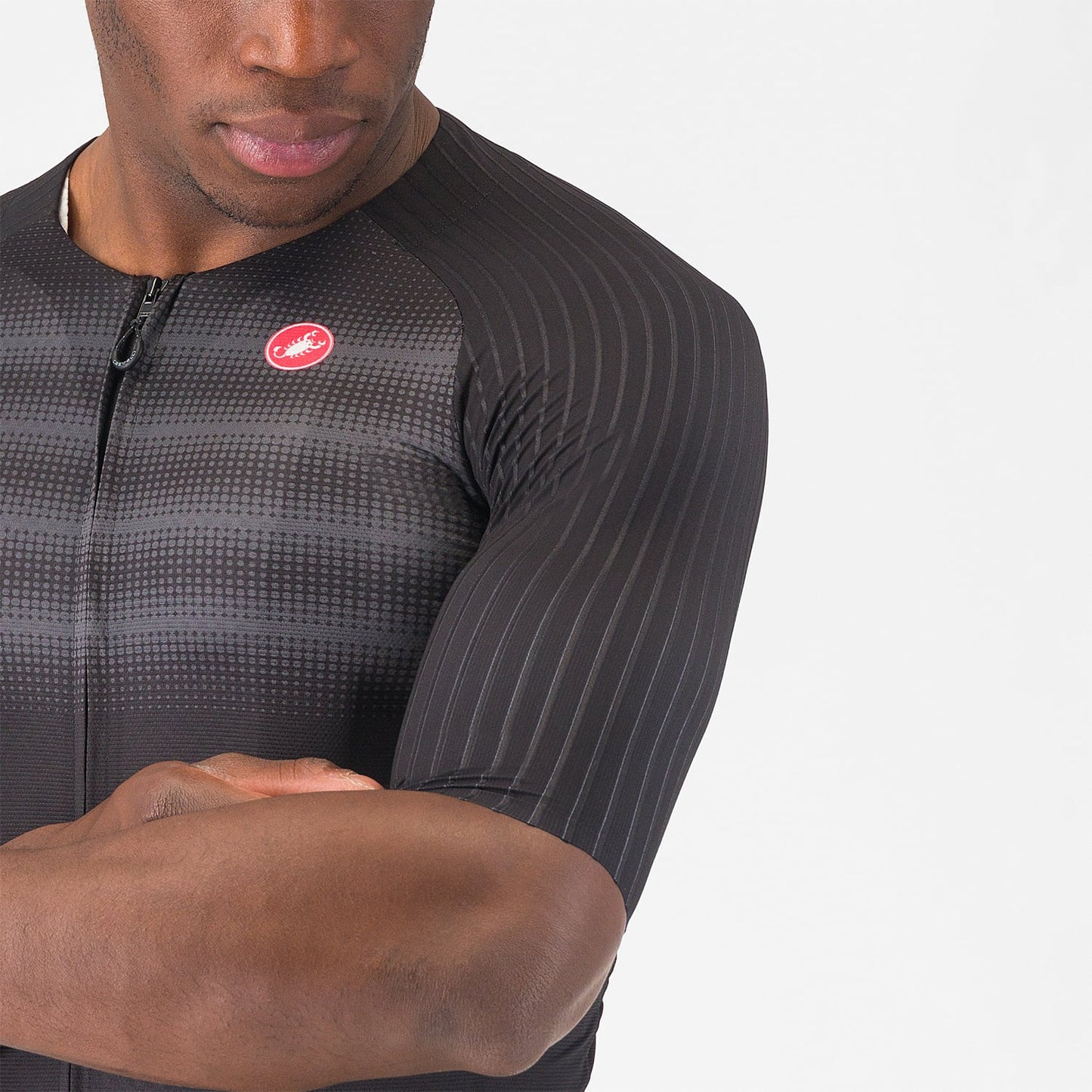 CASTELLI AERO RACE 8S Trikot Kurzarm Schwarz