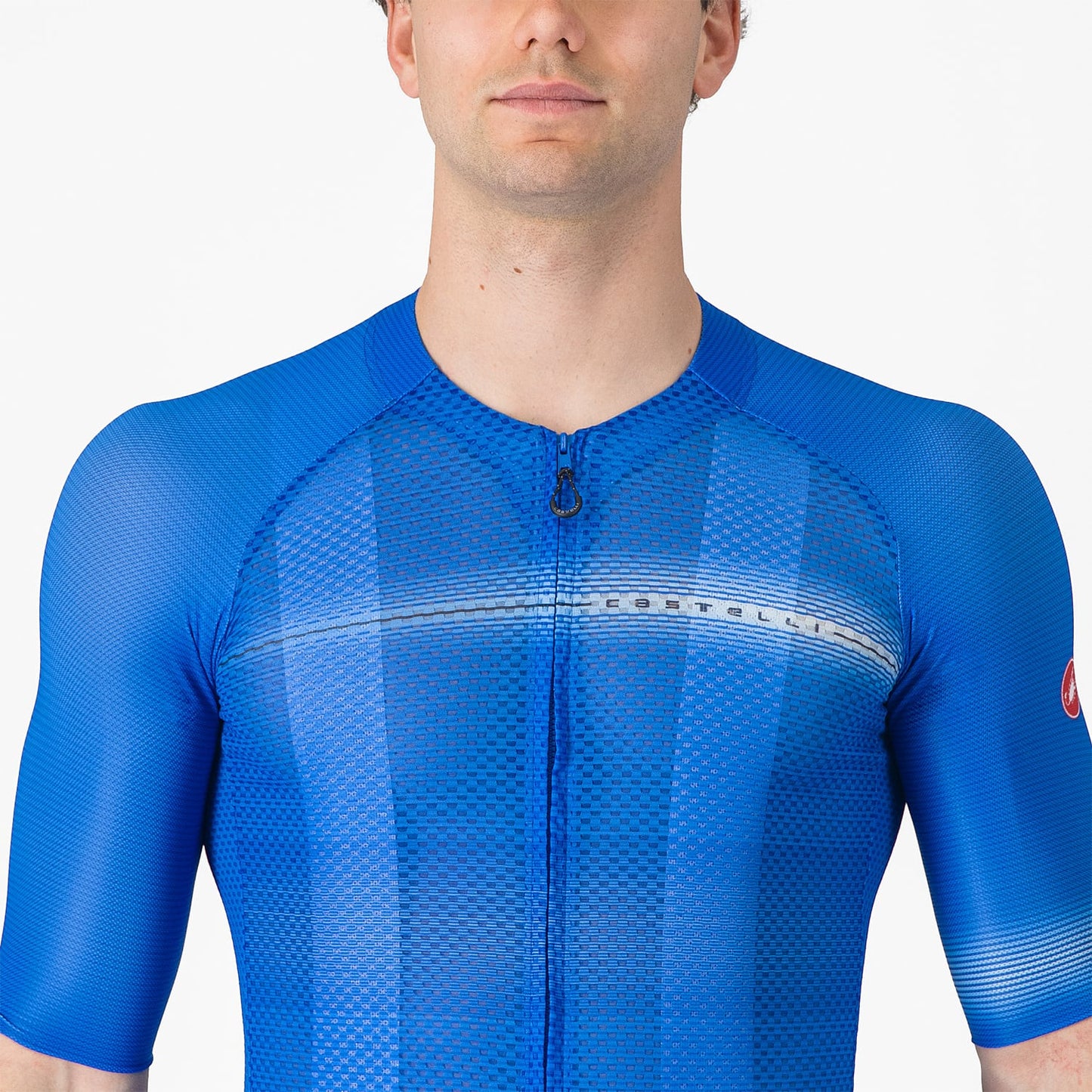 Maillot CASTELLI CLIMBER'S A/C Manches Courtes Bleu