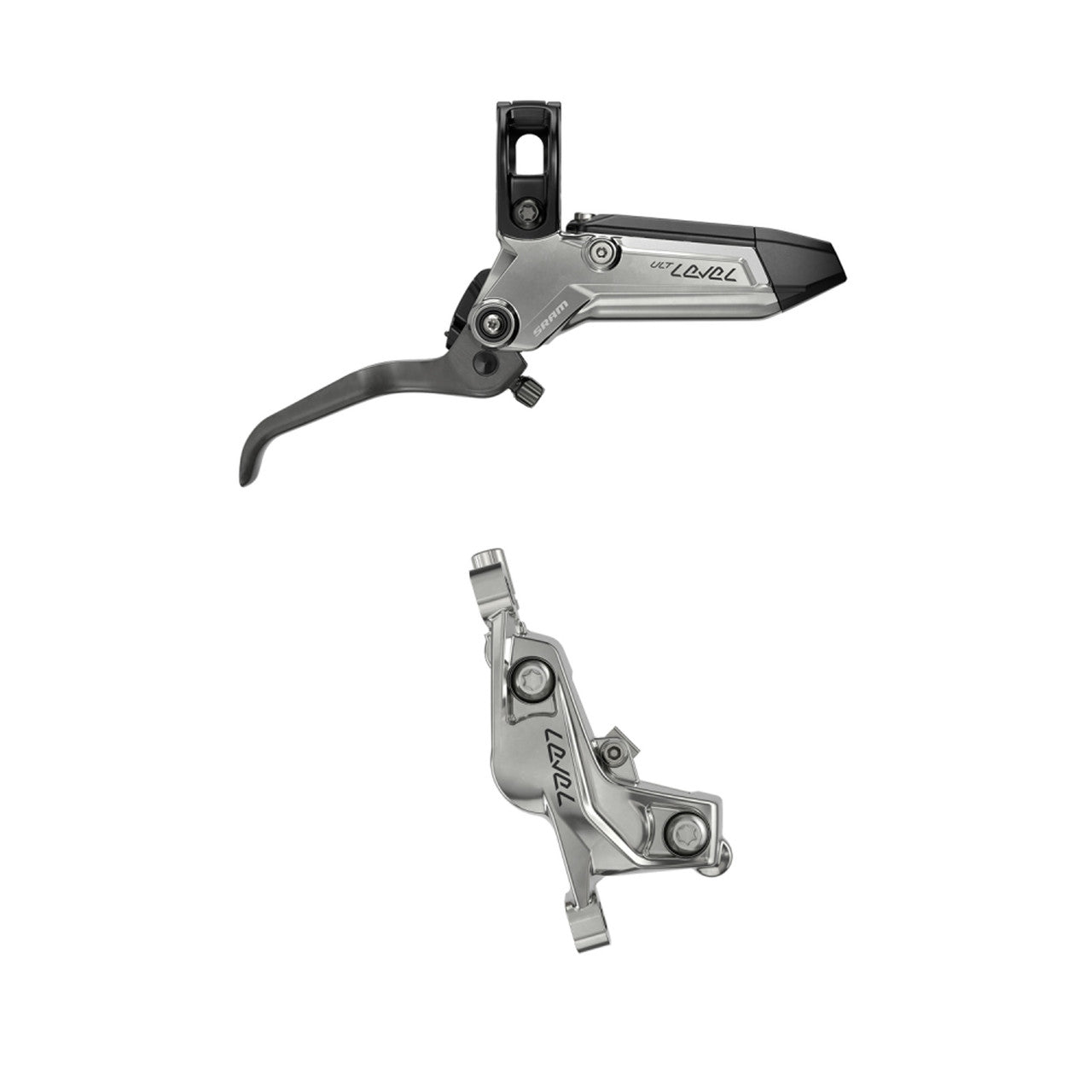 Bremse Hinten SRAM LEVEL ULTIMATE STEALTH 4-Kolben Silber