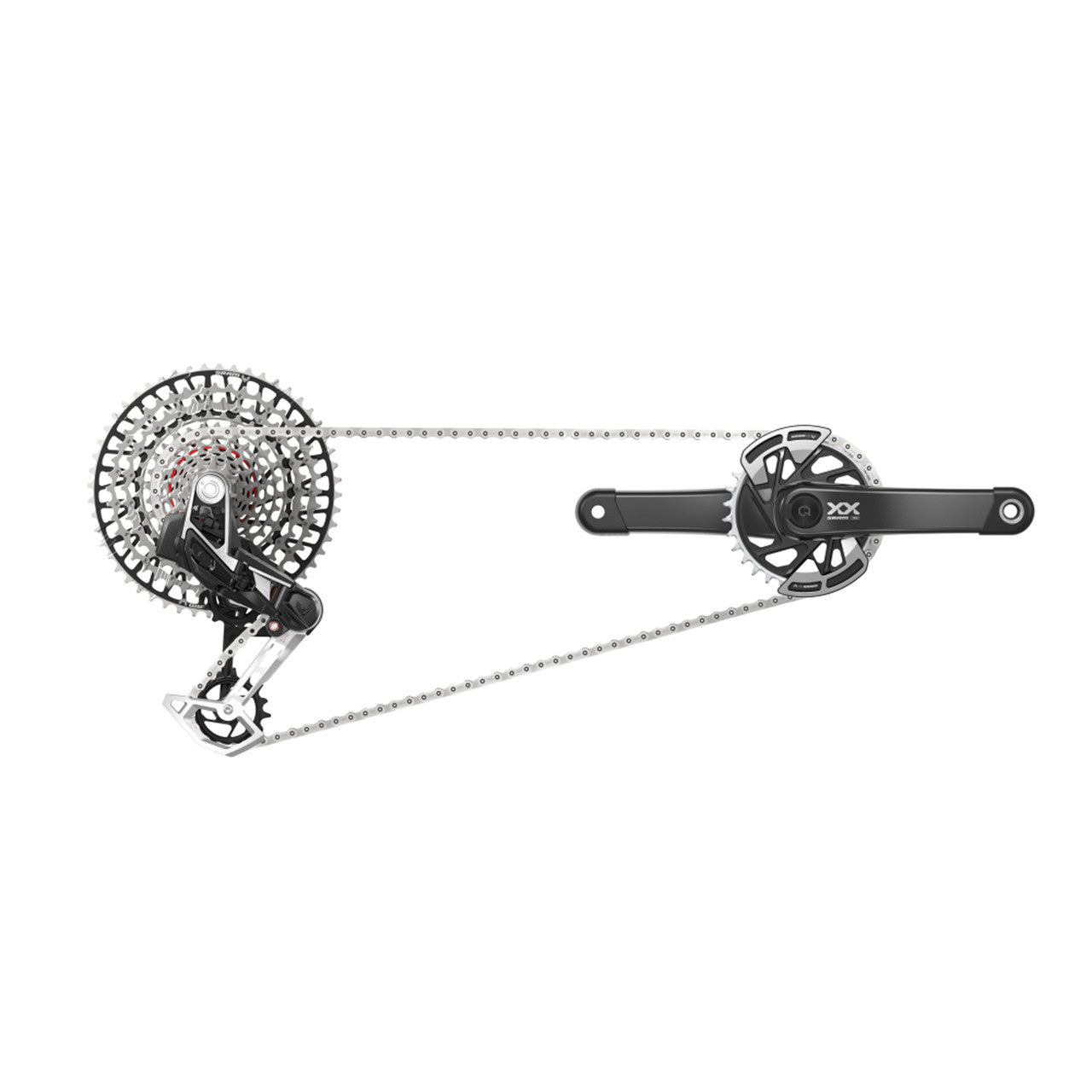 Groupe SRAM XX EAGLE POWERMETER T-TYPE AXS Q174 DUB WIDE 32 Dents 10/52