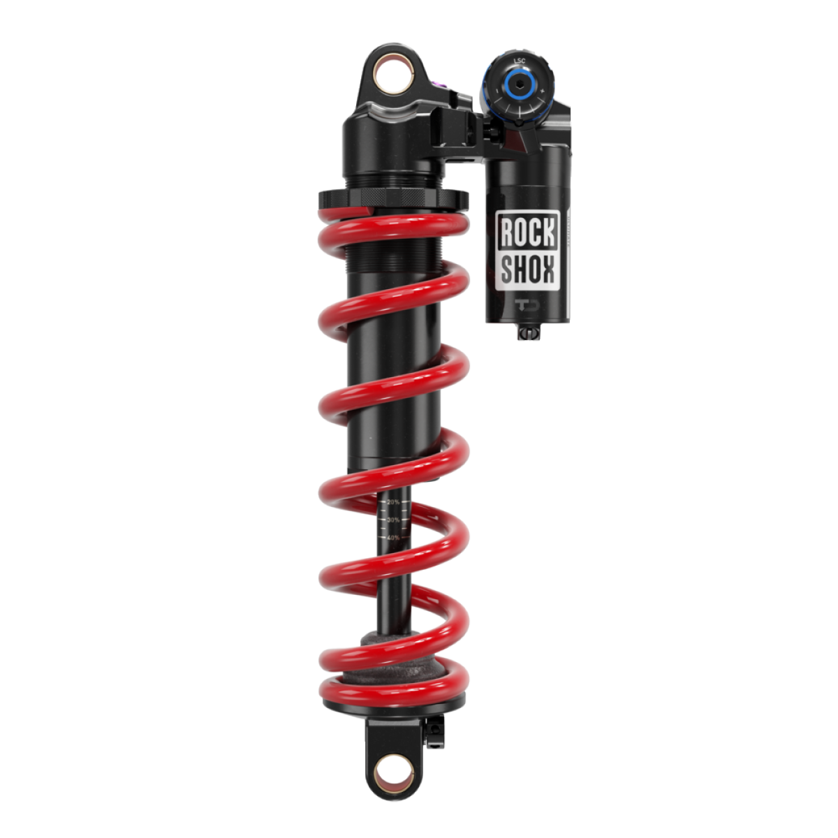 Amortisseur ROCKSHOX VIVID ULTIMATE RC2T HBO à Ressort