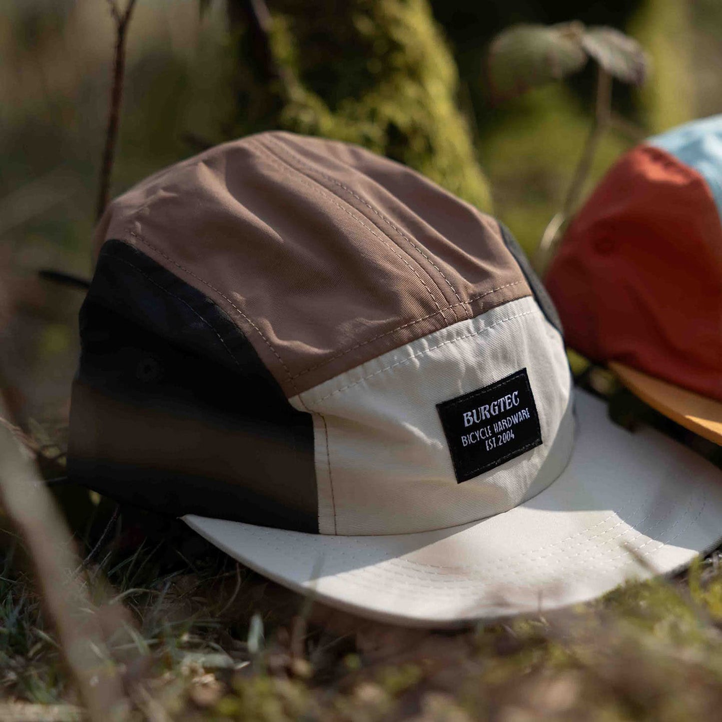 Mütze BURGTEC COURIER FIVE PANEL Macchiato