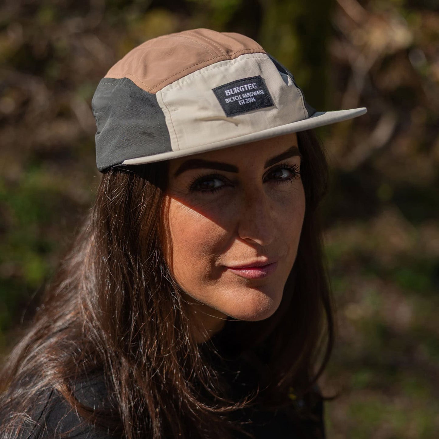 Mütze BURGTEC COURIER FIVE PANEL Macchiato