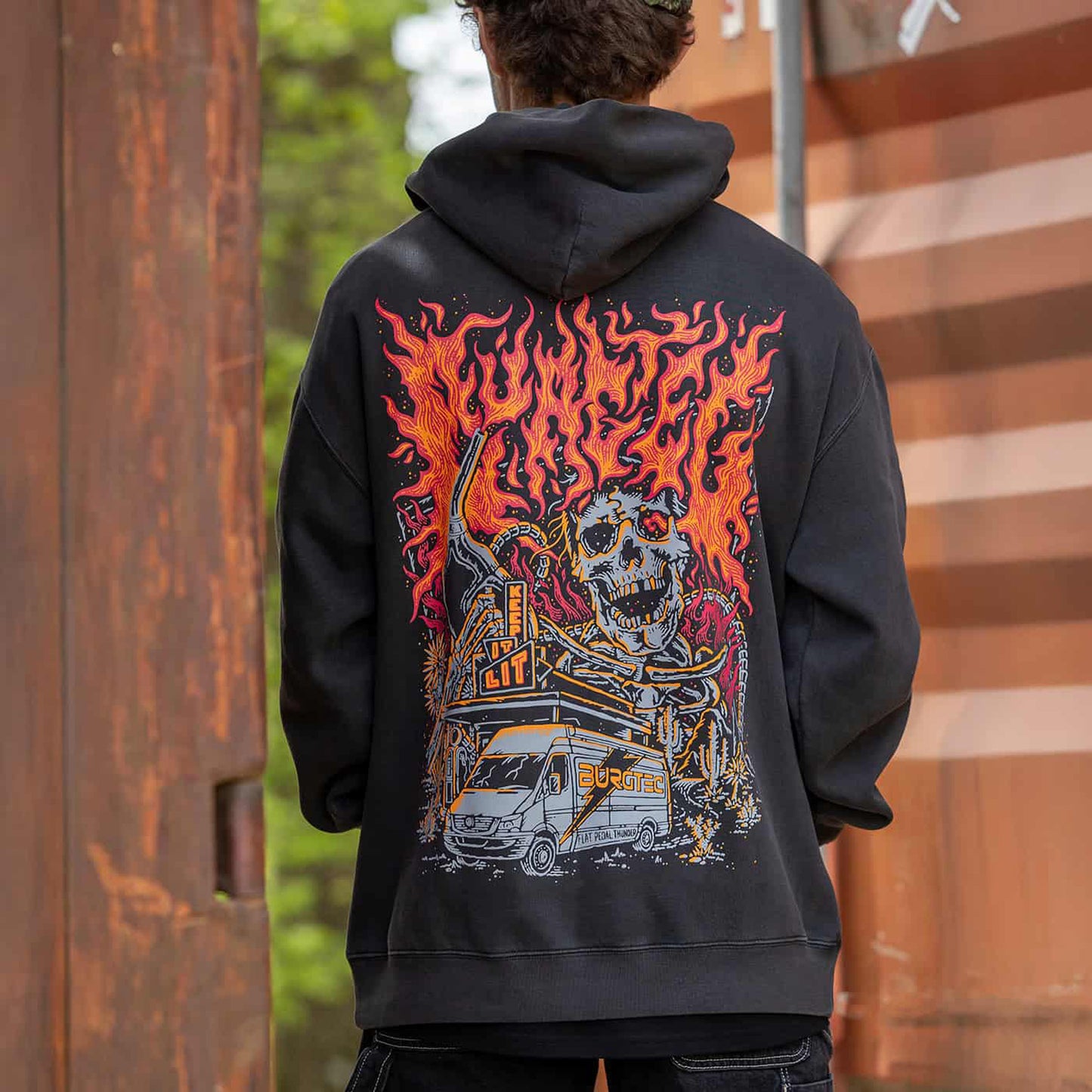 Hoodies BURGTEC KEEP IT LIT