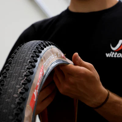 Pneu VITTORIA TERRENO XC RACE 29x2.4 Graphene/Silica Tubeless Ready Souple Beige