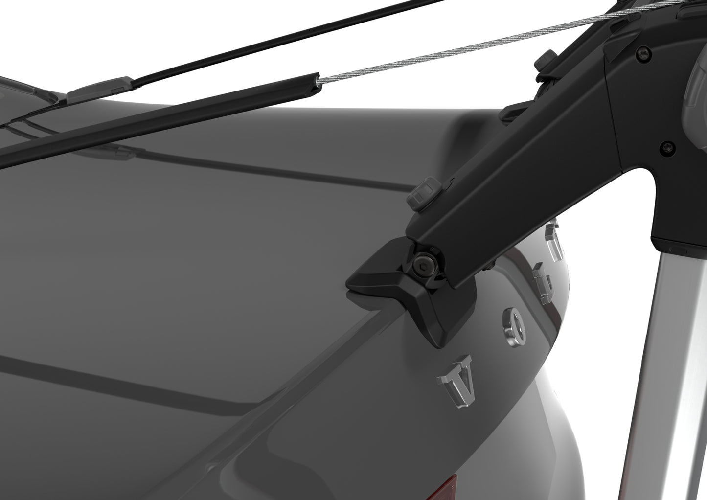 Fahrradträger THULE OUTWAY 995 3 Fahrräder auf der Heckklappe