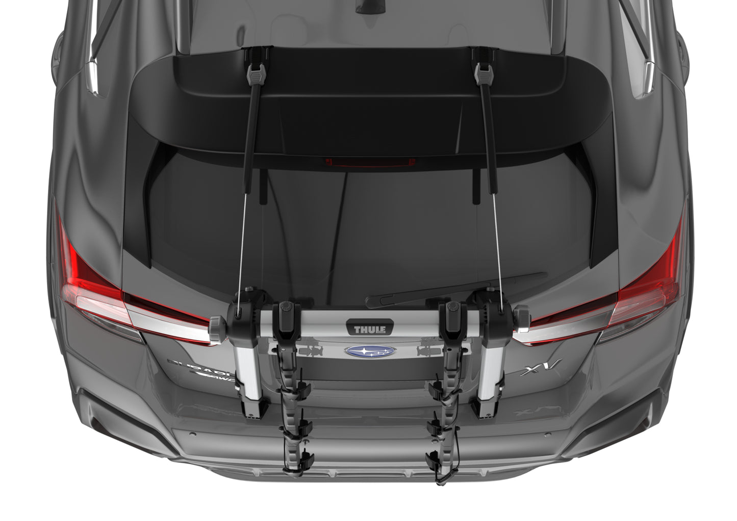 Fahrradträger THULE OUTWAY 995 3 Fahrräder auf der Heckklappe