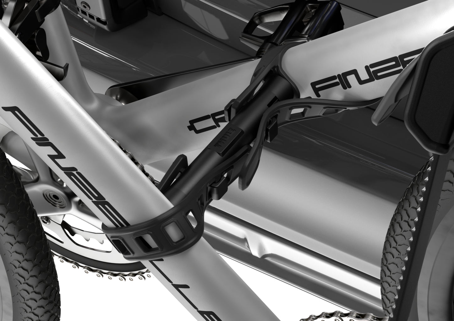 Fahrradträger THULE OUTWAY 995 3 Fahrräder auf der Heckklappe