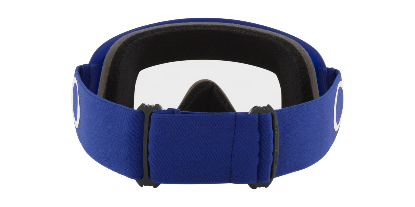 Maske OAKLEY O FRAME MX Moto Blue Transparente Scheibe