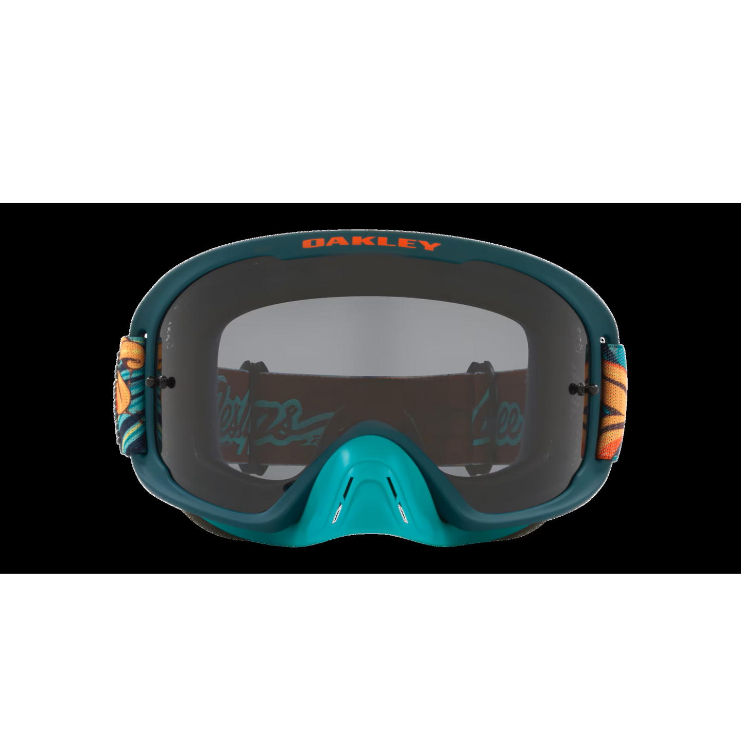 OAKLEY O FRAME 2.0 MTB TLD Maske Grün Visier Dark Grey