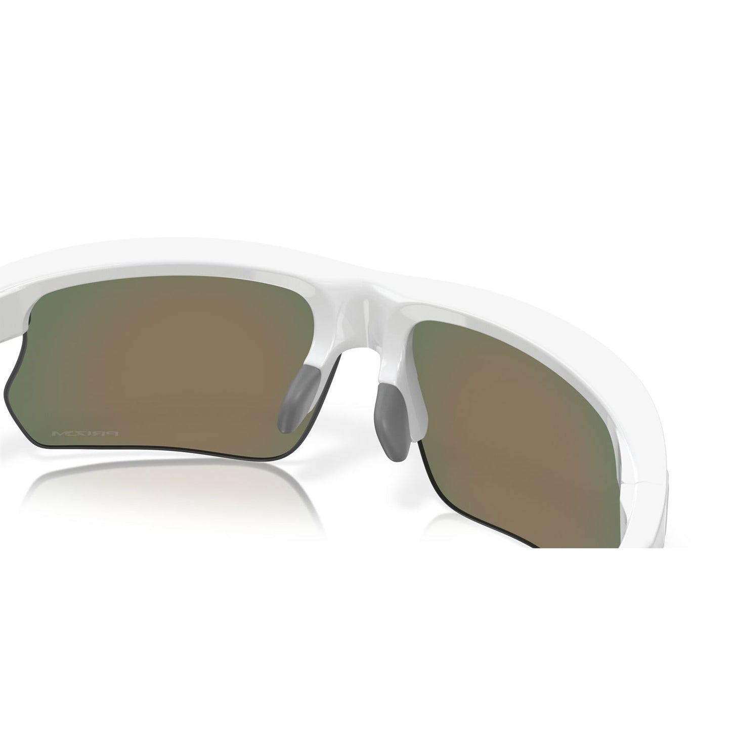 OAKLEY BISPHAERA Brille Weiß Prizm Ruby - 0OO9400-0368