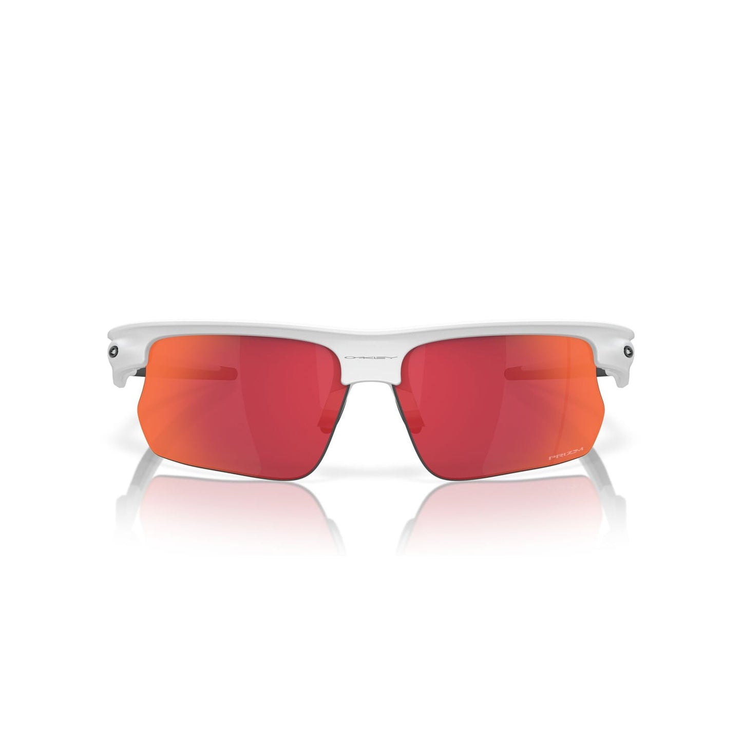 OAKLEY BISPHAERA Brille Weiß Matt Prizm Field - 0OO9400-1068