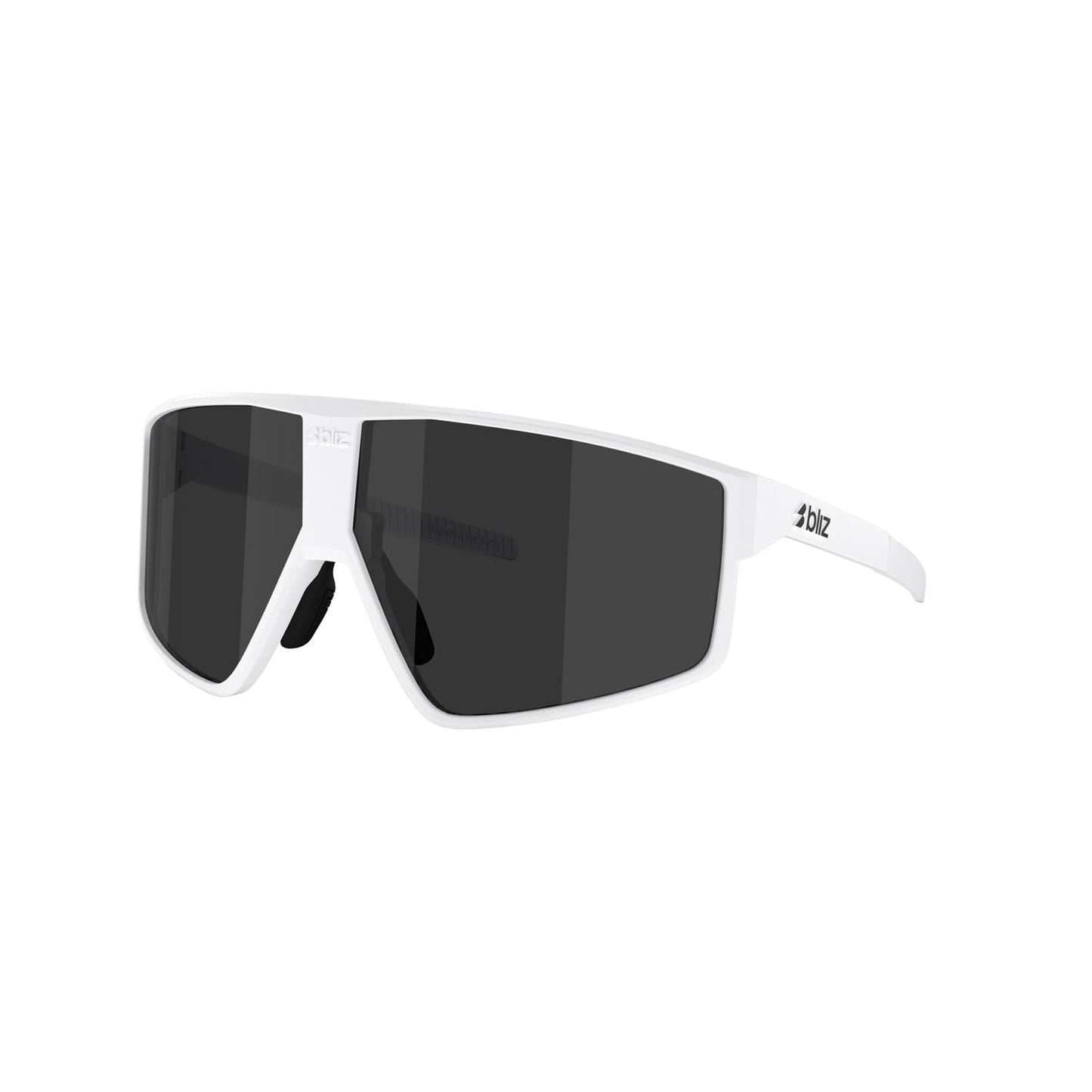 Lunettes BLIZ P002 S Blanc Matt Ecran Gris Fumé