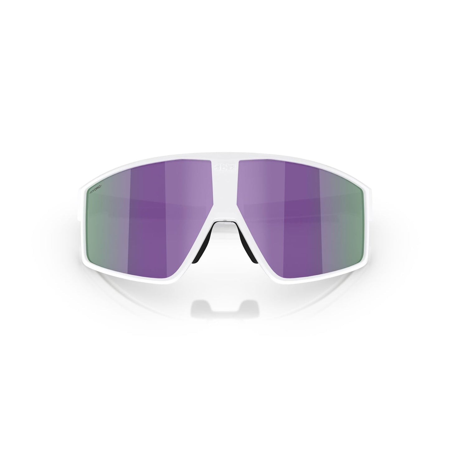Brille BLIZ P002 S Weiß Matt Schirm Braun Violett Mehrfarbig
