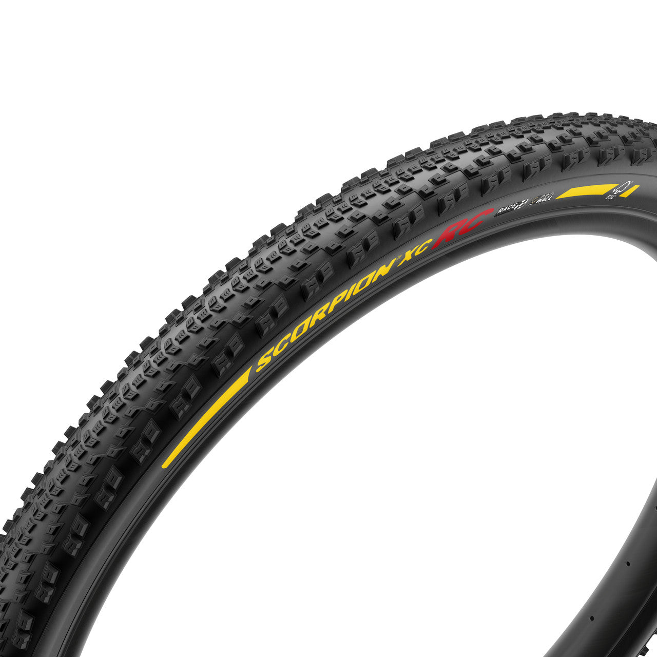 Reifen PIRELLI SCORPION RACE XC ProWall 29x2.40 Tubeless Ready Weich Gelb Team Edition
