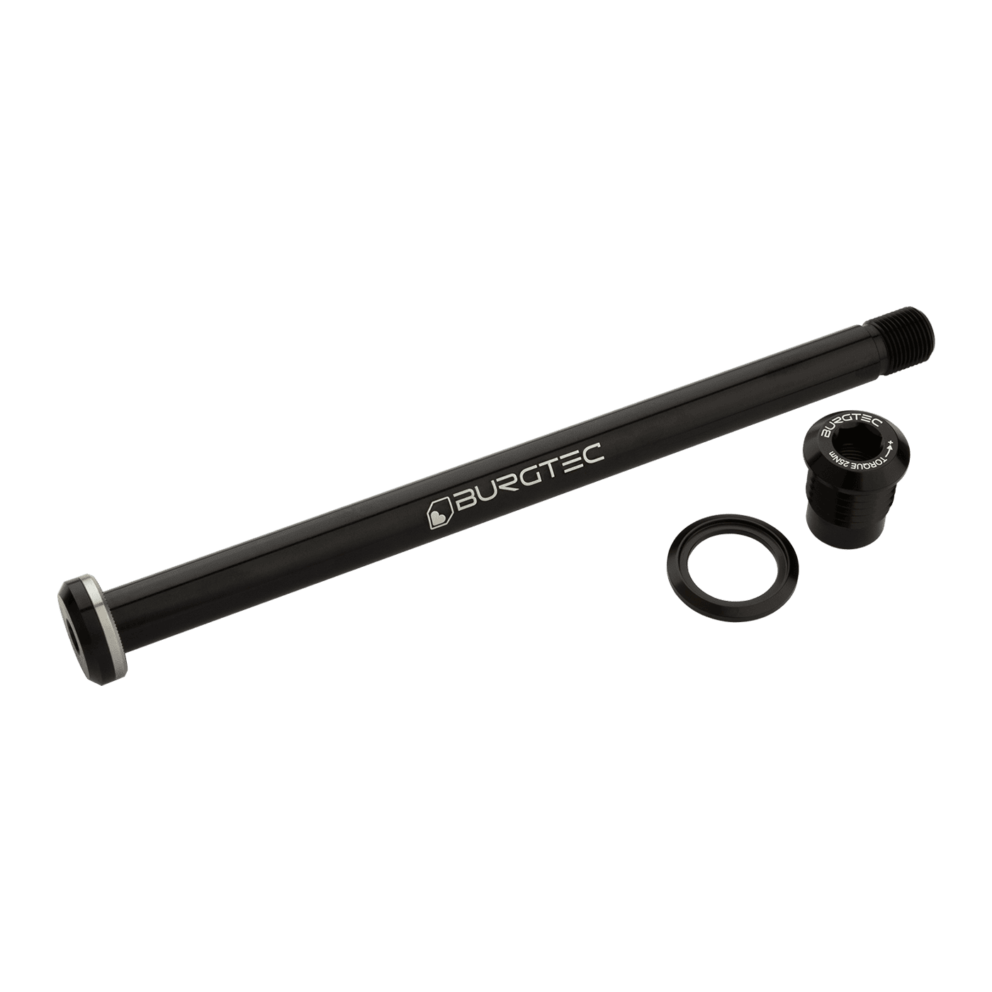 Axe de Roue Arrière BURGTEC 174mm pour Cadre Yeti Noir