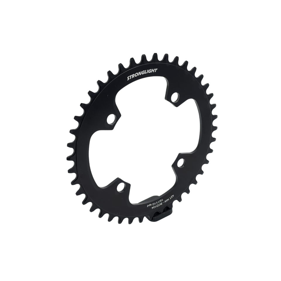 STRONGLIGHT 11-/12-fach Mono Kettenblatt 4 Löcher 104mm Stahl