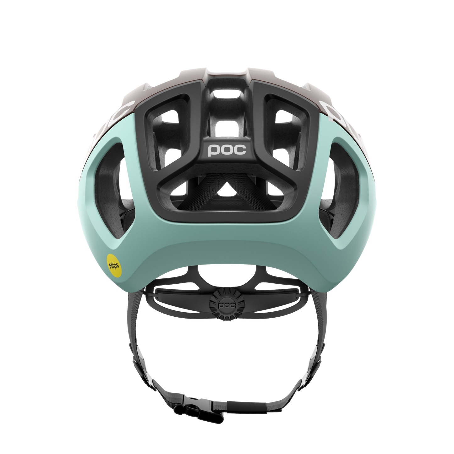 Casque Route POC VENTRAL AIR MIPS Marron/Bleu Matt