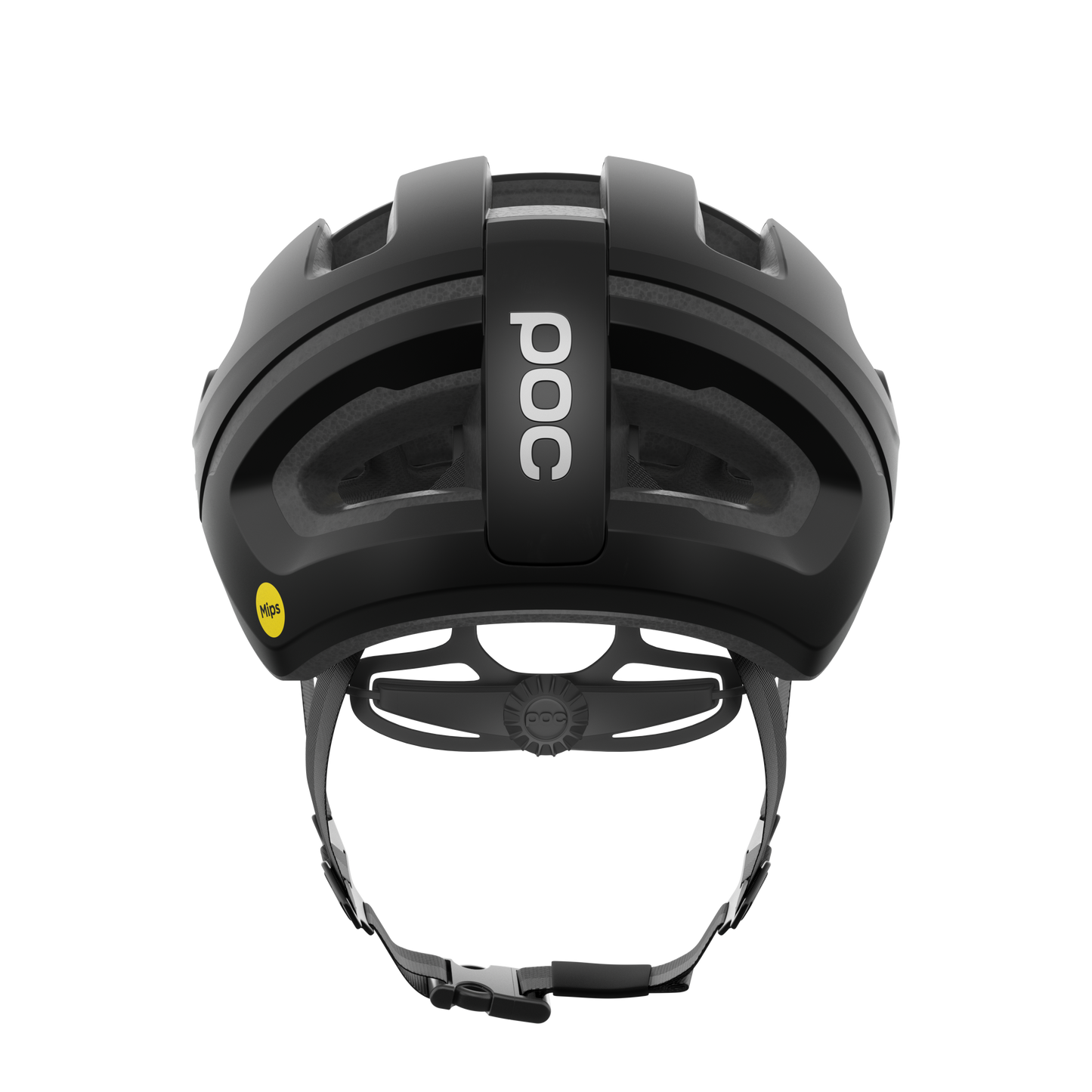 Helm Straße POC OMNE AIR MIPS Logo Mattschwarz/Weiß