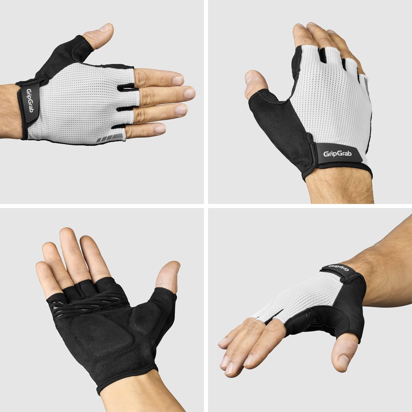 Gants Courts GRIPGRAB EXPLR RC MAX Blanc