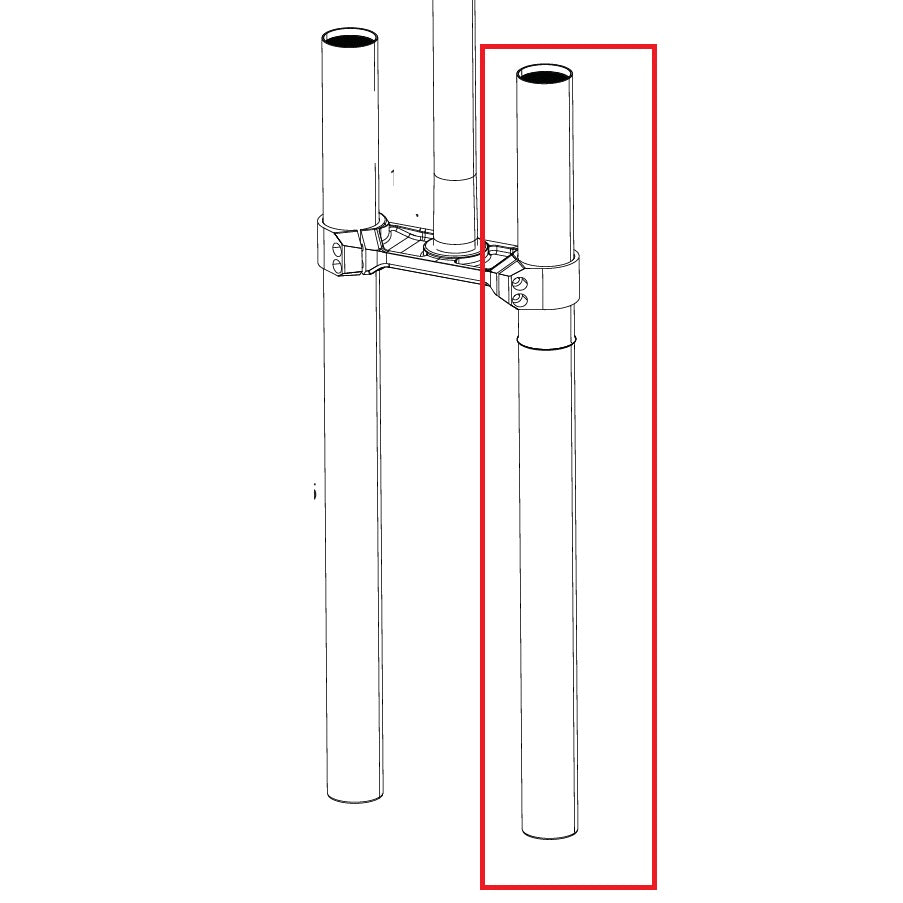 Taucher links für ROCKSHOX BOXXER D1 Gabel (2024+)