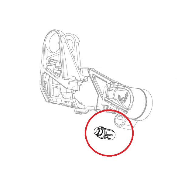 Setup Key / Cage Lock Hinterer Umwerfer SRAM X0 T-Type Eagle AXS