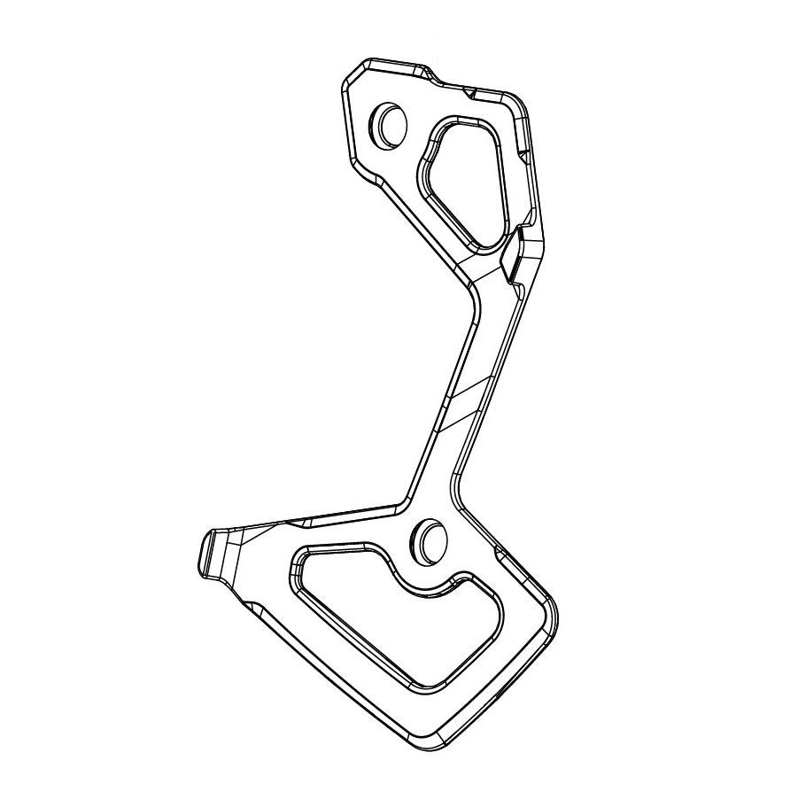 Chape de Dérailleur Arrière Interne Carbone SRAM RED XPLR AXS E1
