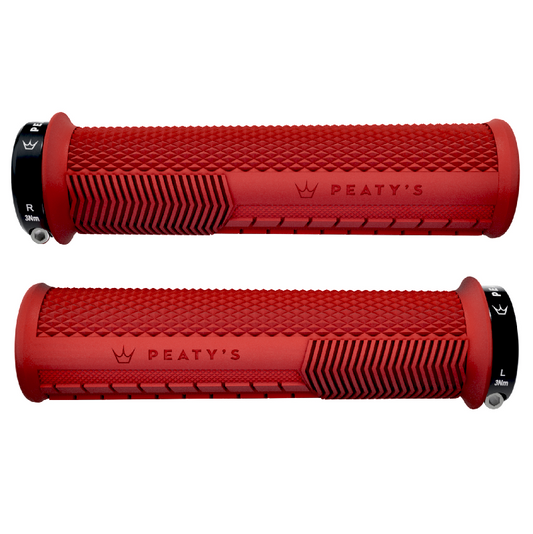 Grips PEATY'S MONARCH KNURL Rouge