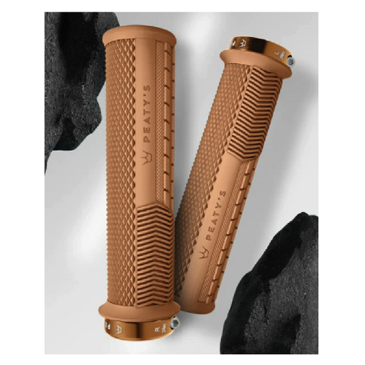 Grips PEATY'S MONARCH KNURL Marron