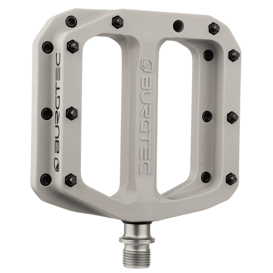 Pédales Plates BURGTEC MK4 Composite Nase Grey Gris