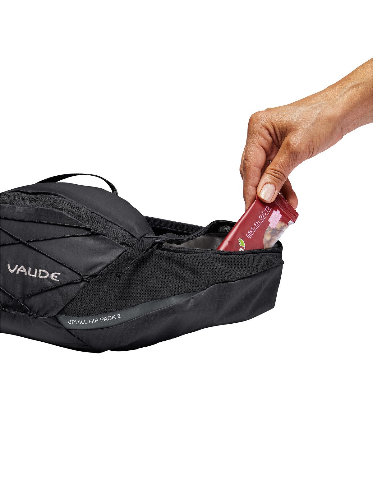 VAUDE UPHILL HIP PACK 2 L Bananentasche Schwarz