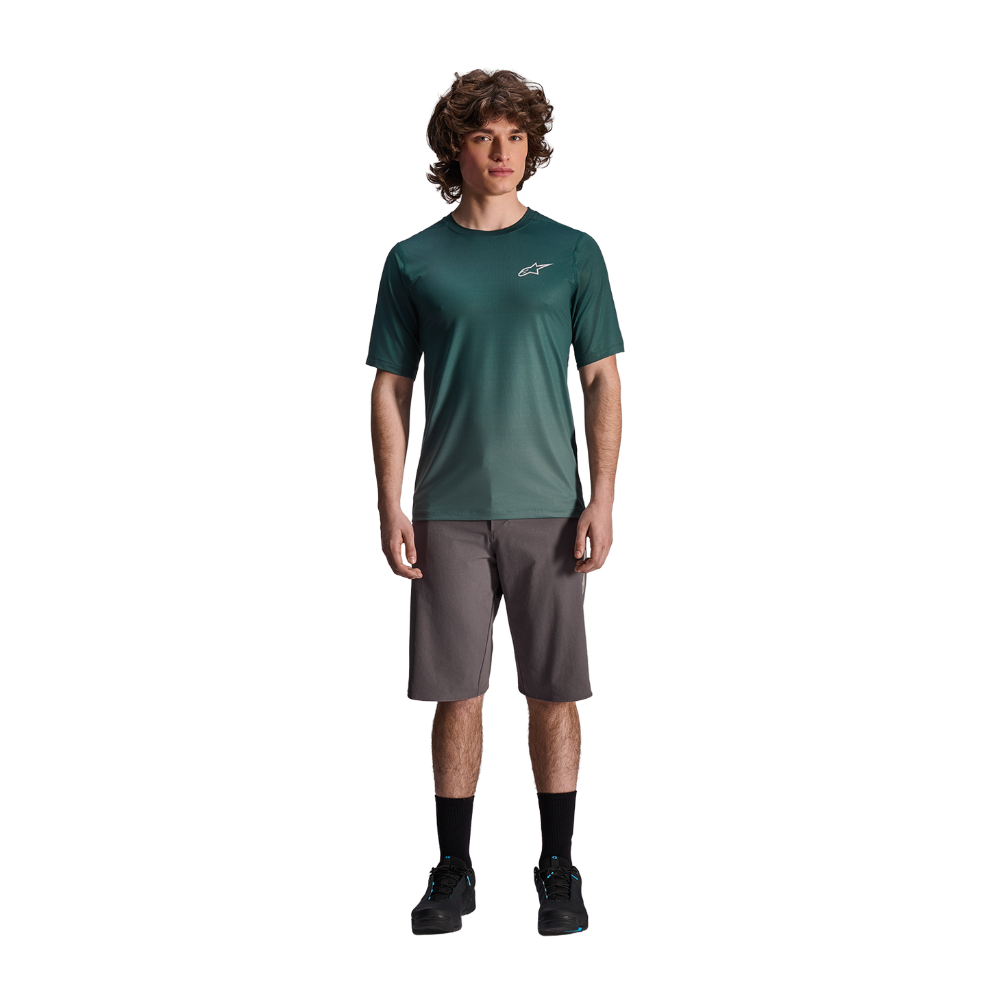 ALPINESTARS A-DURA RISE Trikot Kurzarm Grün