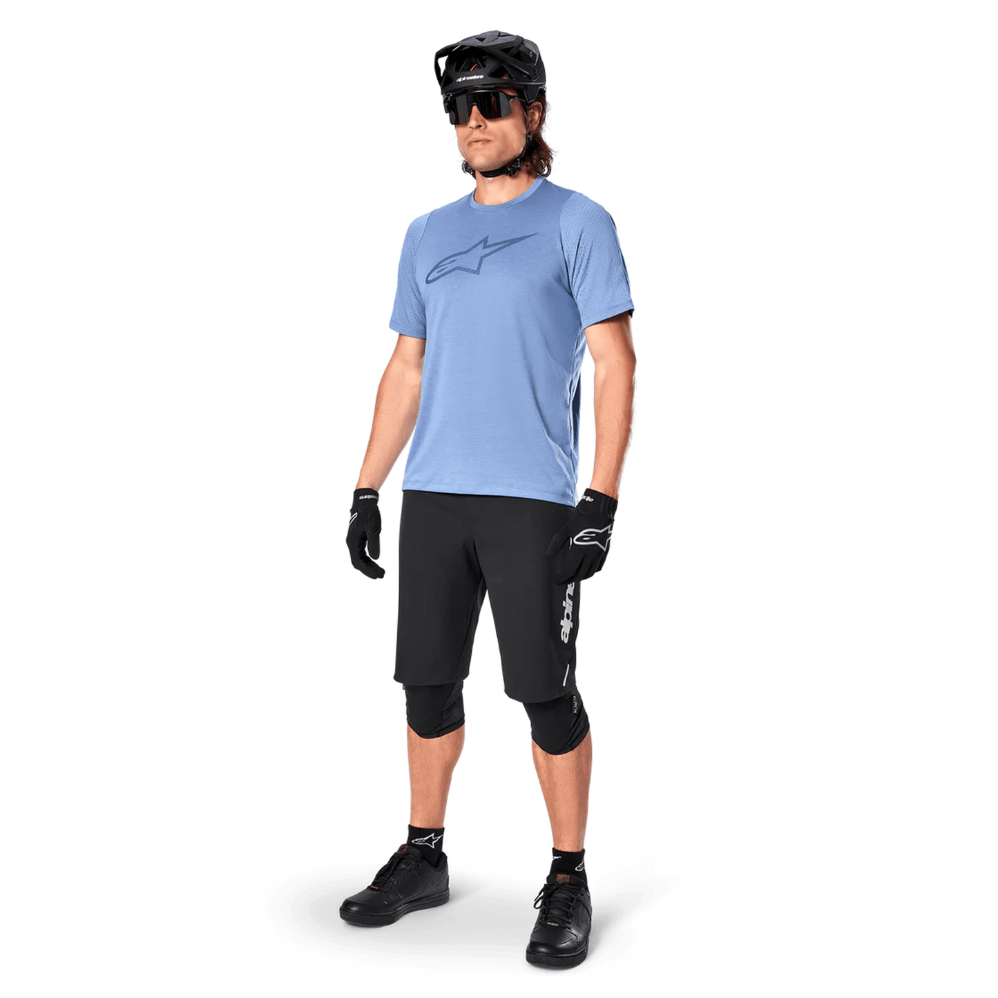ALPINESTARS A-DURA ASTAR Trikot Kurzarm Blau