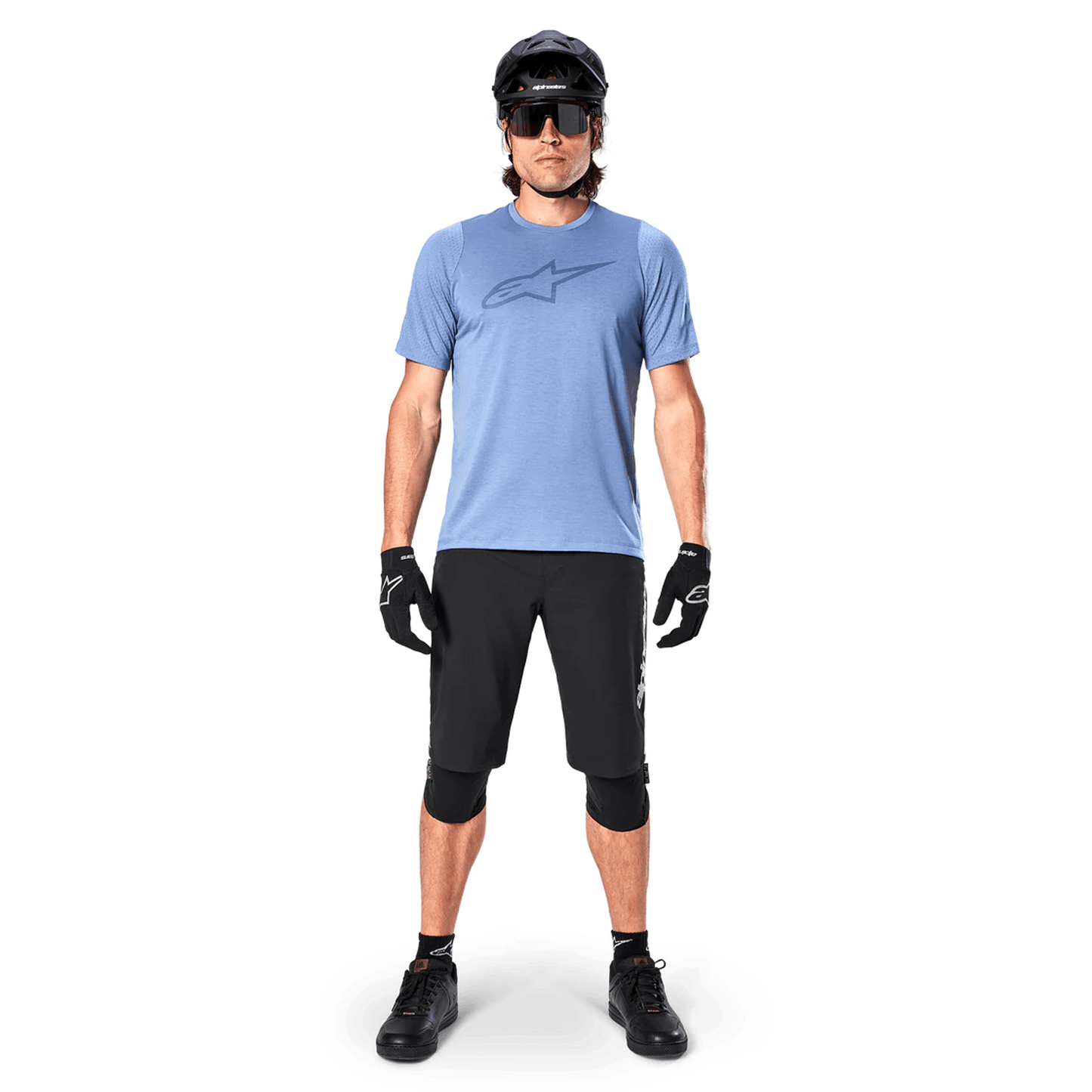 ALPINESTARS A-DURA ASTAR Trikot Kurzarm Blau