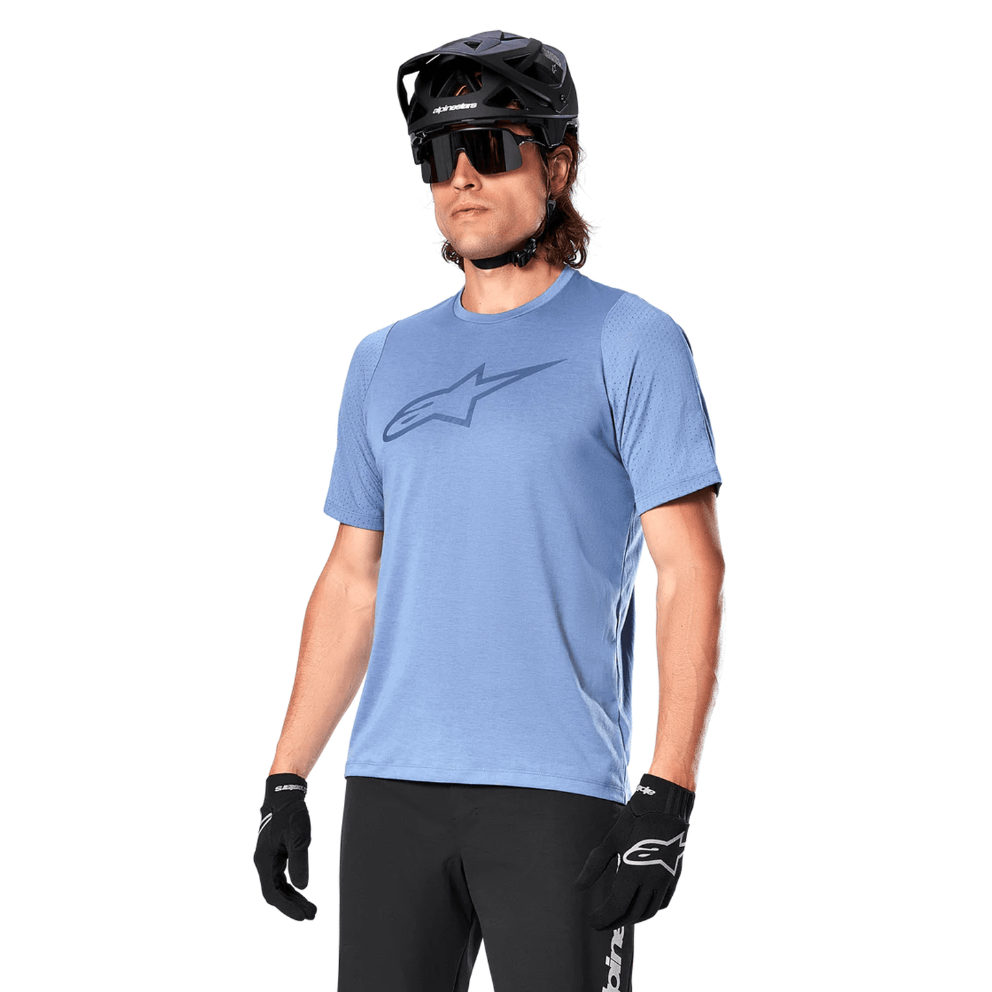 ALPINESTARS A-DURA ASTAR Trikot Kurzarm Blau