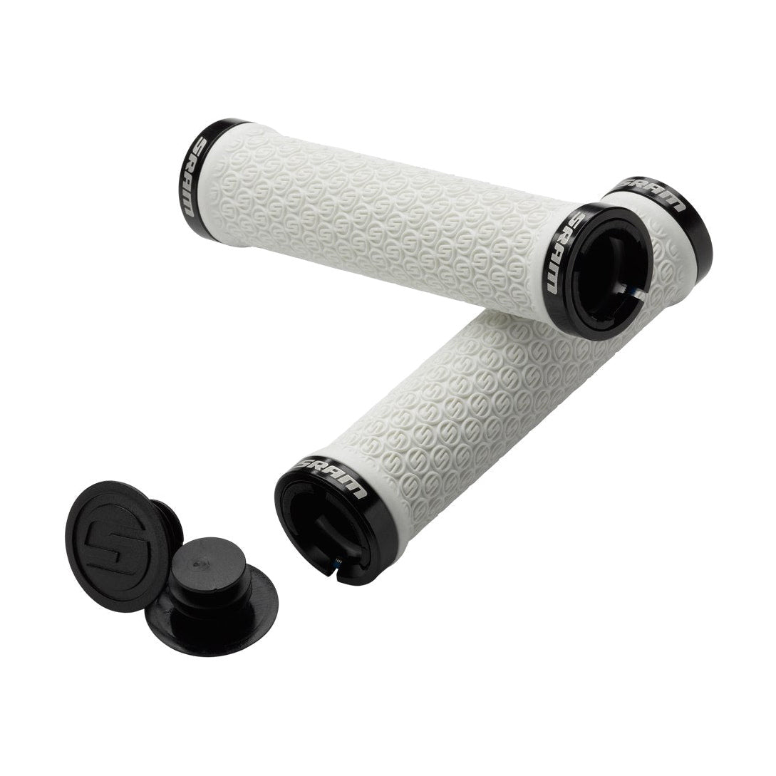 SRAM Lock-On Griffe 130mm Weiß