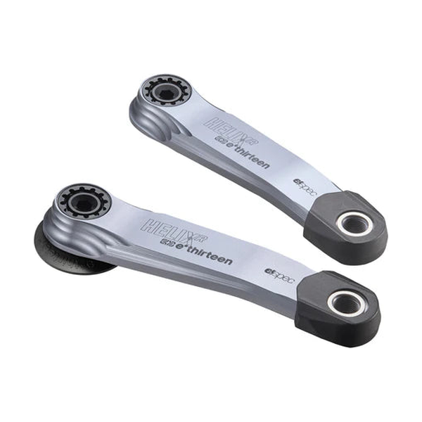 Manivelles VAE E.THIRTEEN E-SPEC HELIX RACE ALLOY pour moteur SRAM DUB Argent