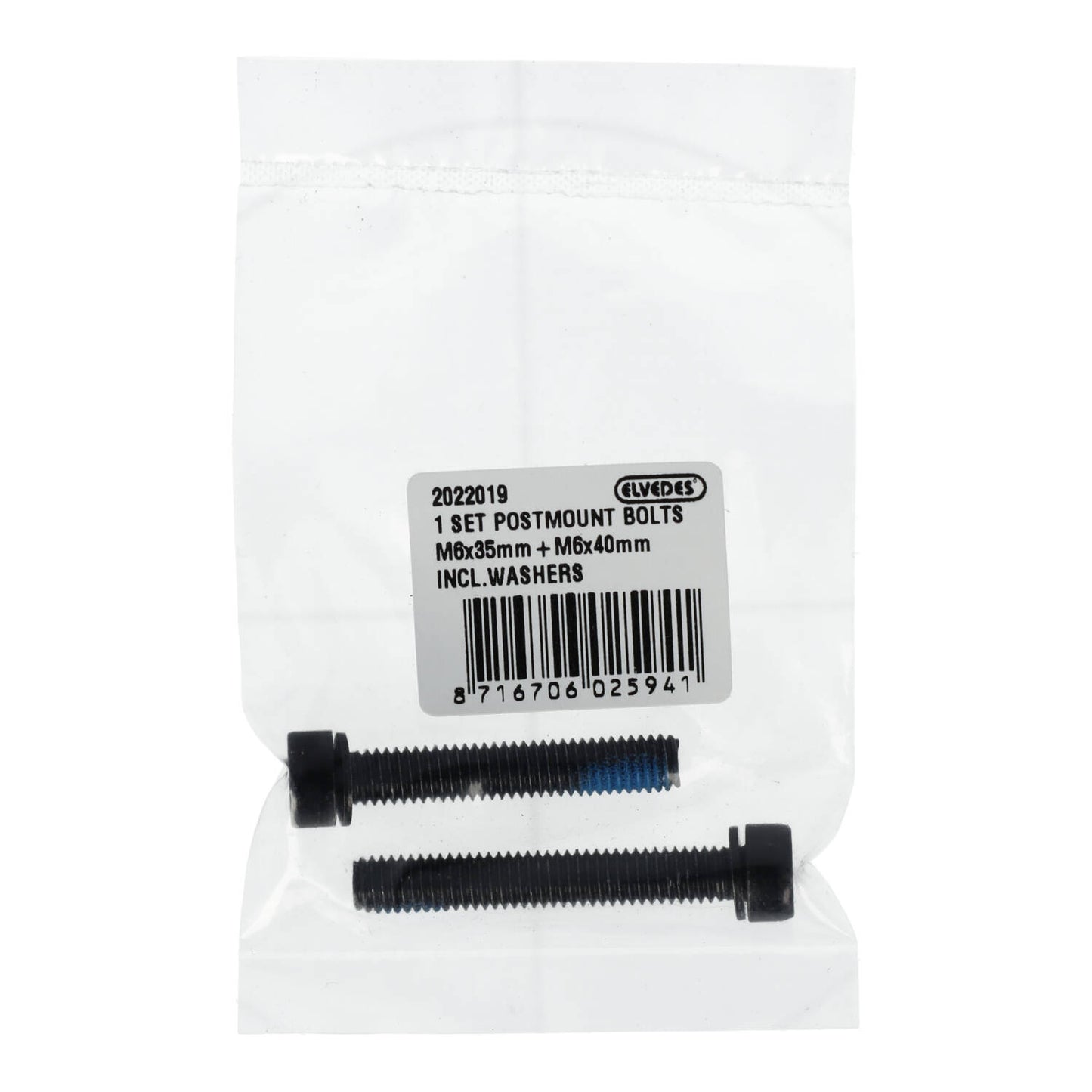 Vis de Fixation Etrier ELVEDES PM M6x35mm / M6x40mm